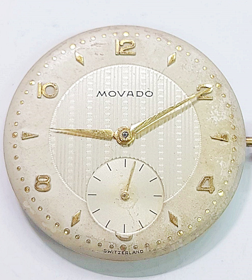 นาฬิกาเก่า MOVADO ไขลานสองเข็มครึ่ง