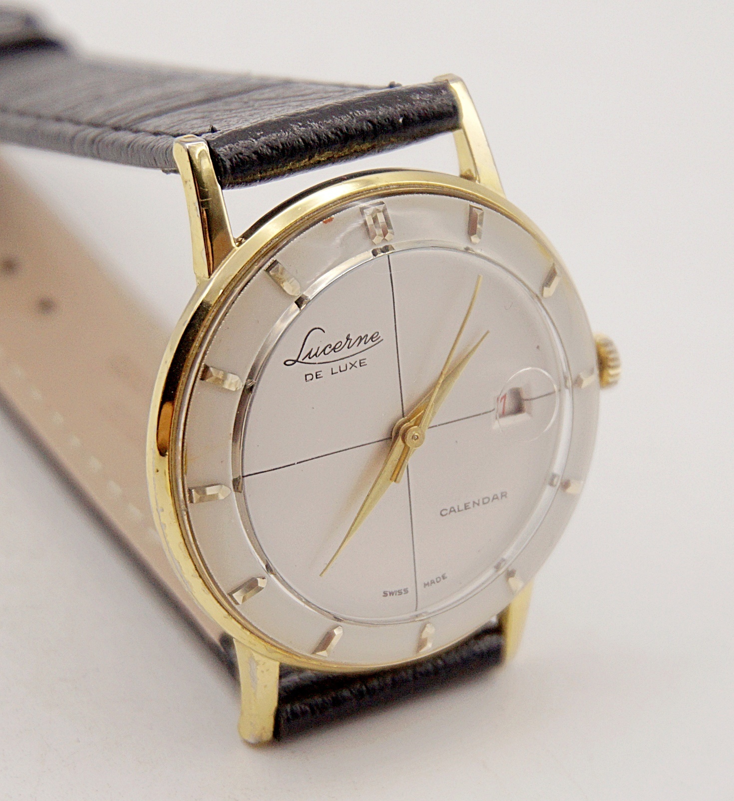 นาฬิกาเก่า LUCERNE ไขลาน