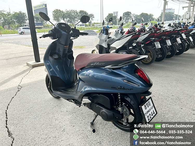 GRAND FILANO ปี67 ABS ตัวรีโมท ชุดสีสวย เครื่องเดิมๆ ขับขี่นิ่ม เครื่องแน่น ประหยัดน้ำมัน ศูนย์ดี ราคา 59,900