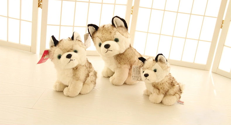 ตุ๊กตาน้องหมาไซบีเรียนฮัสกี 30 cm