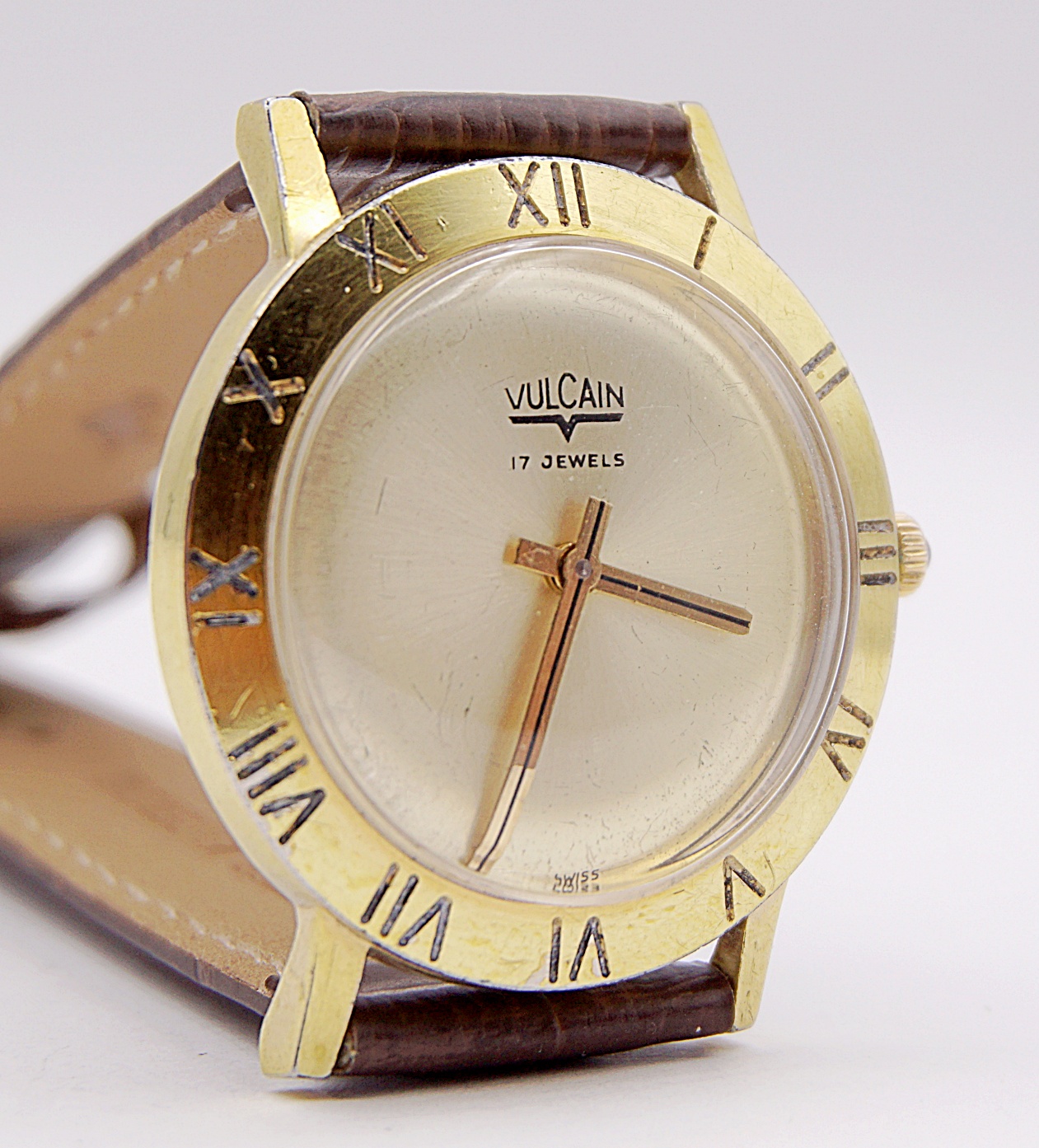 นาฬิกาเก่า VULCAIN ไขลาน