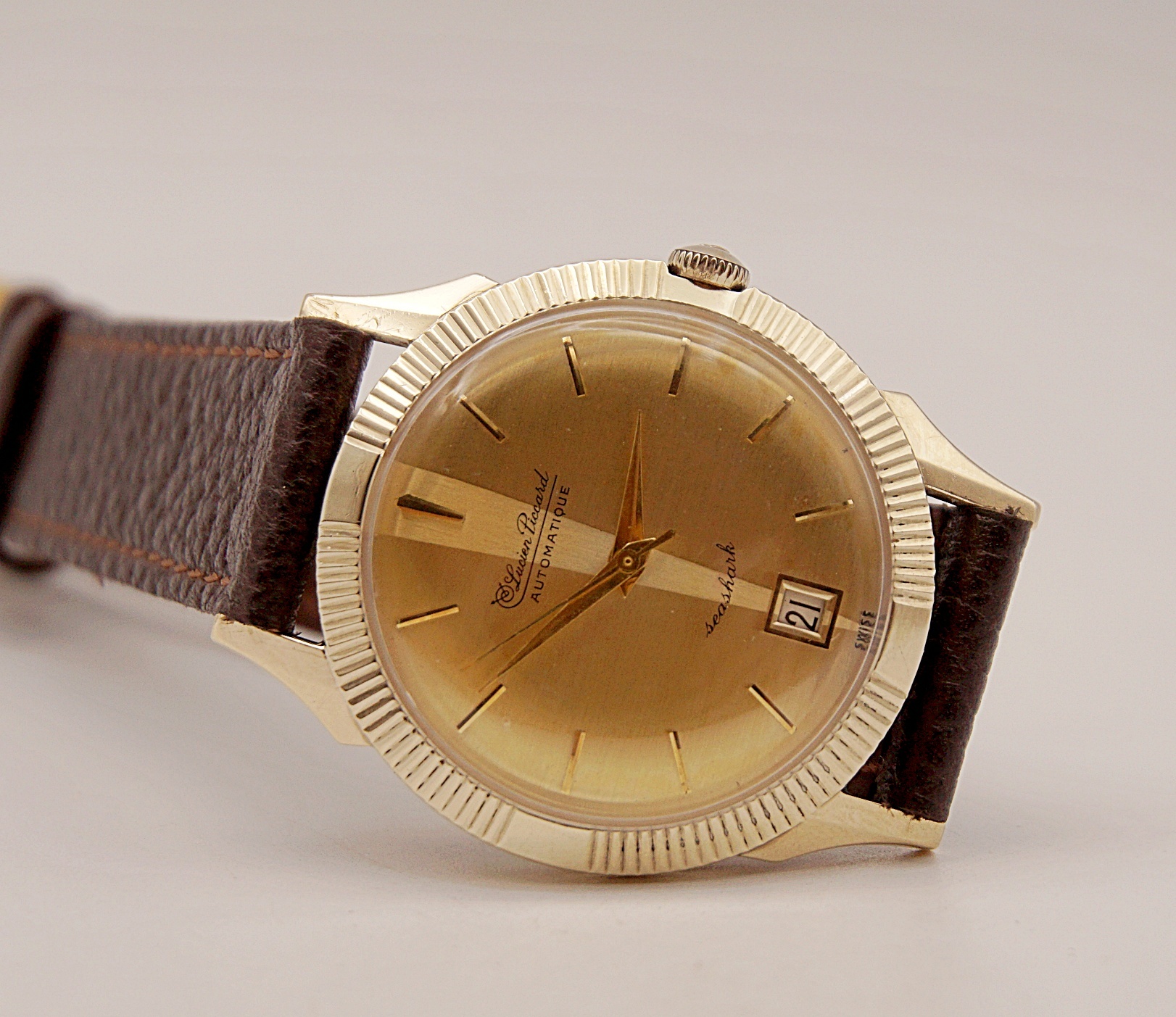 นาฬิกาเก่า LUCIEN PICCARD ออโตเมติก