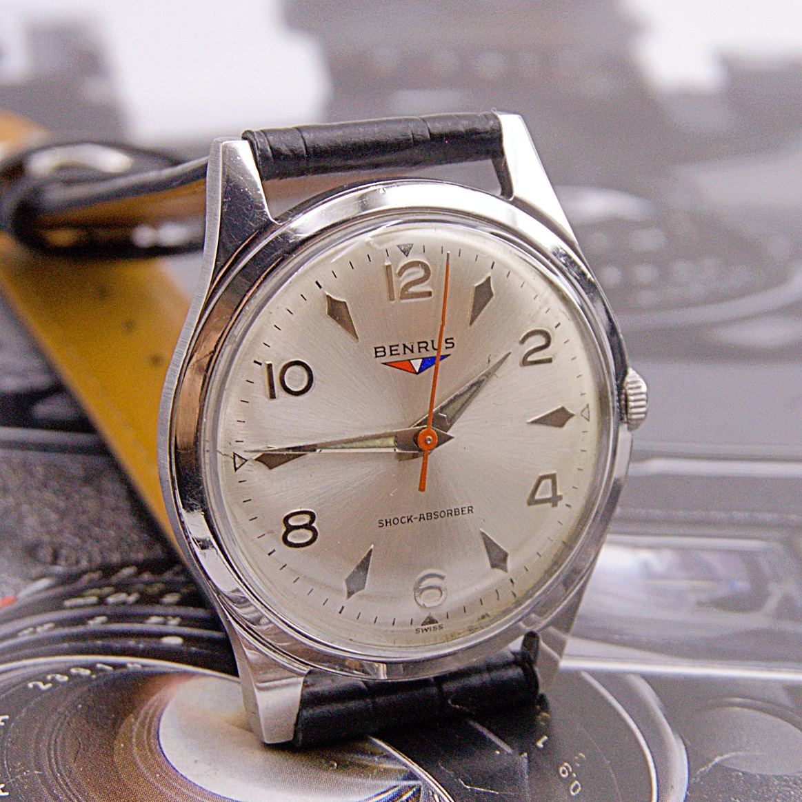 นาฬิกาเก่า BENRUS ไขลาน