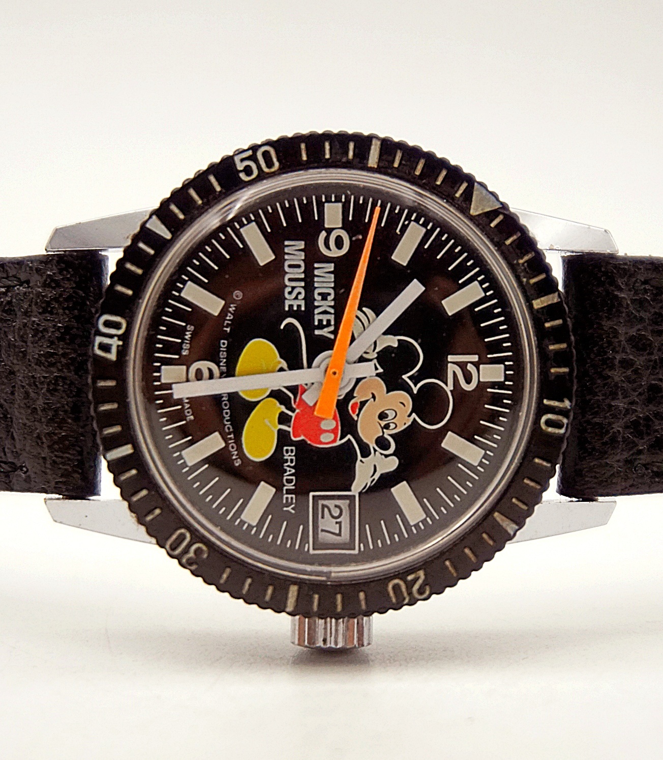 นาฬิกาเก่า MICKEY MOUSE ไขลาน