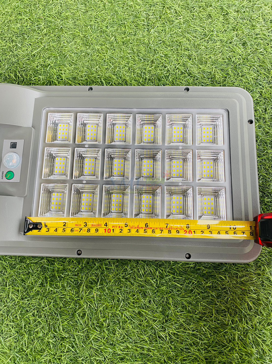 โคมไฟถนนโซล่าเซลล์ XML-Solar 200W (แสง : ขาว)(สว่างค้าง)