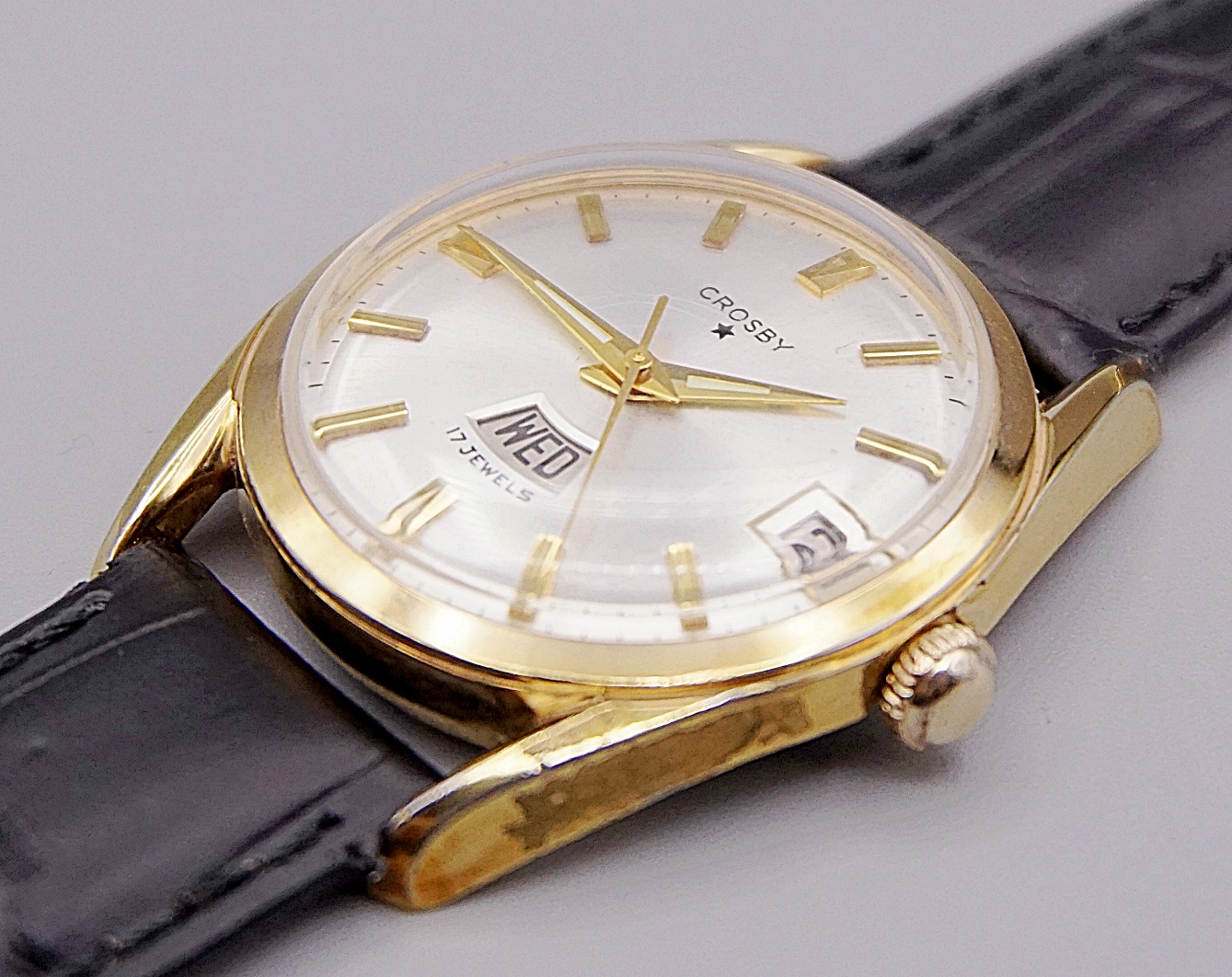 นาฬิกาเก่า CROSBY ไขลาน