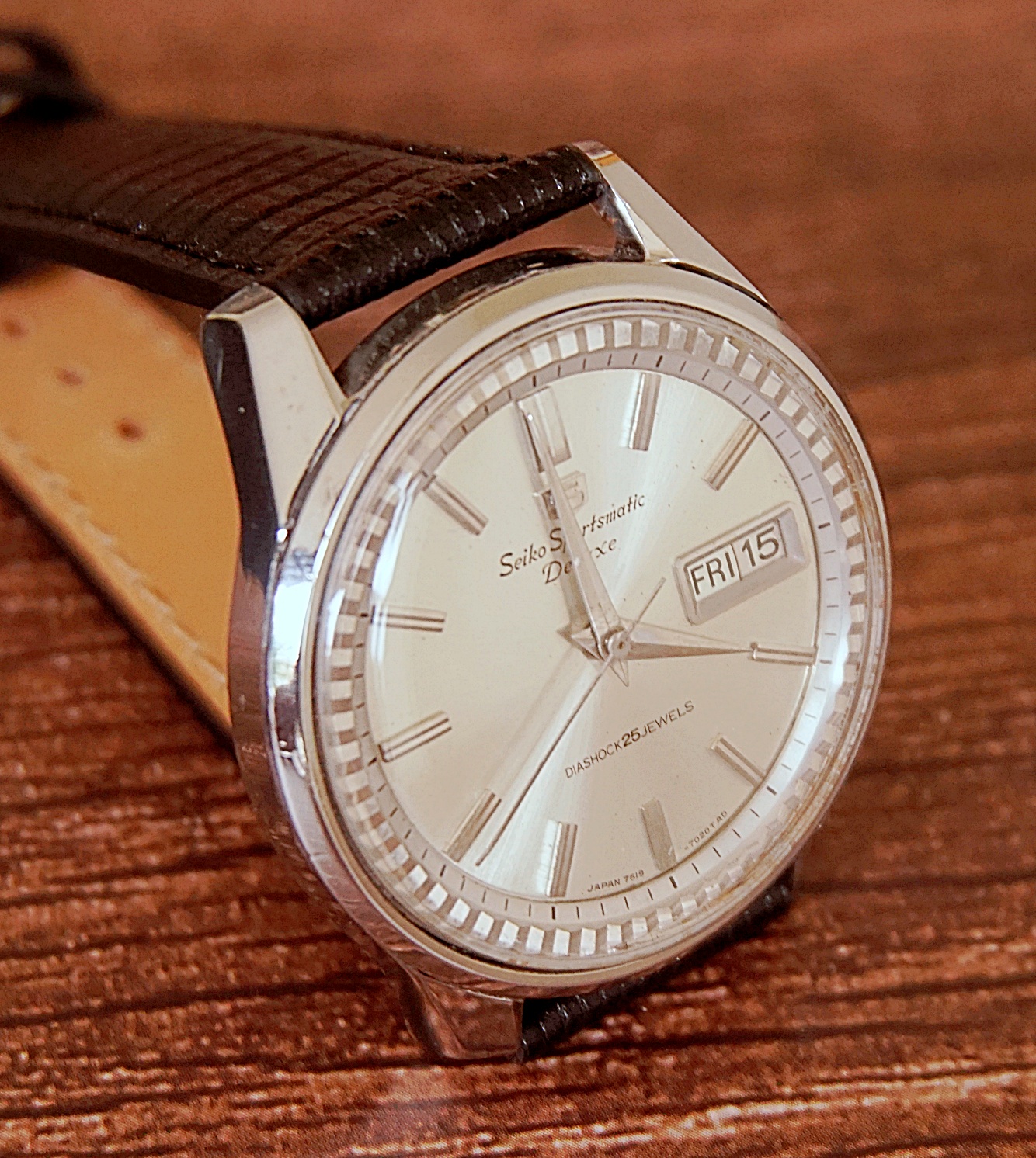 นาฬิกาเก่า SEIKO Sportmatic Deluxe ออโตเมติก