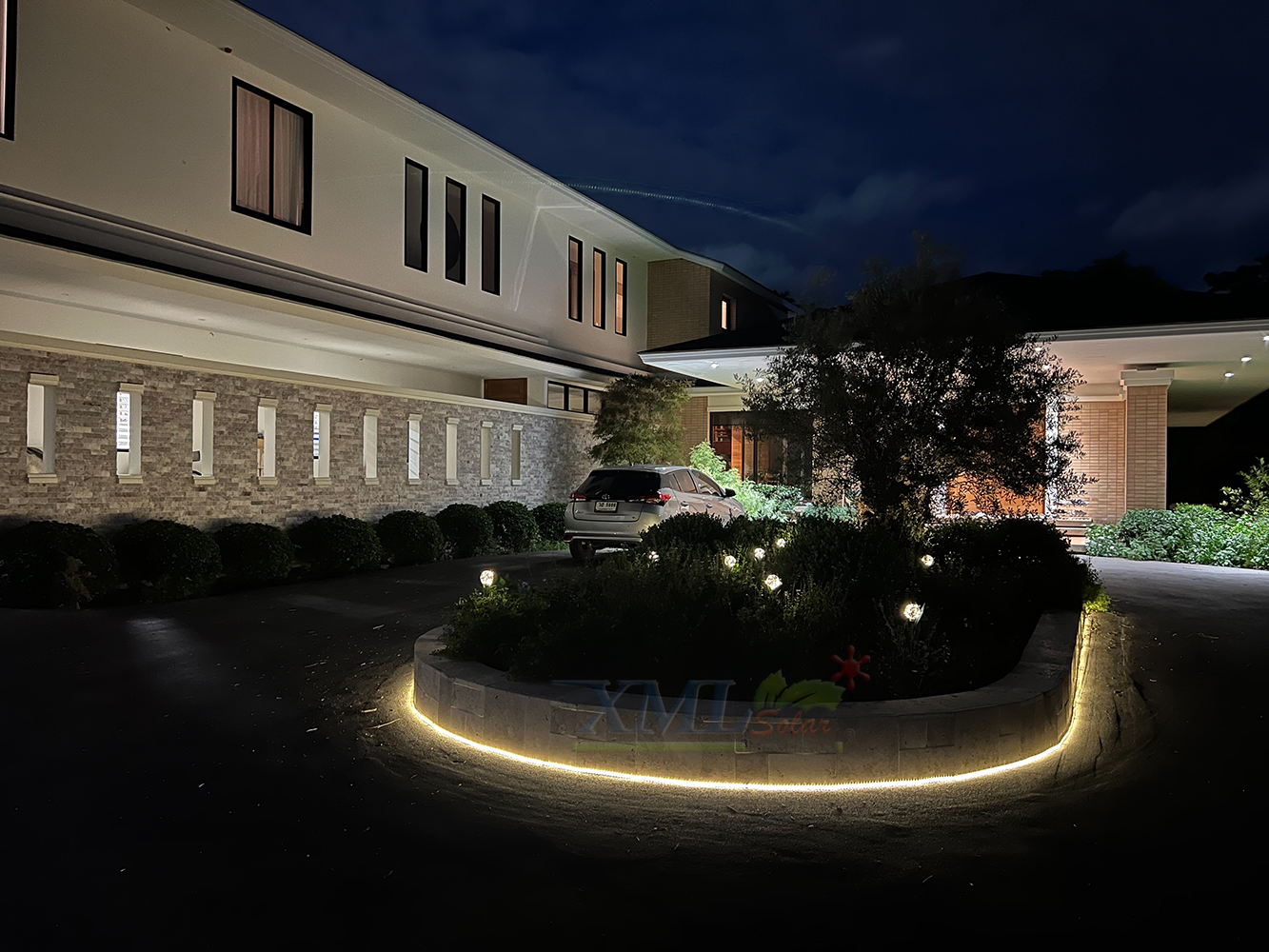 ไฟเส้นโซล่าเซลล์ รุ่น MD-SOLAR-SL10M / 20M / 30M / 50M (แสงเหลืองวอมไวท์)