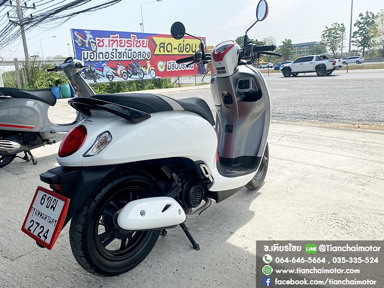 ★ดาวน์ 3,500★SCOOPY-I CLUB 12 ปี66 สีขาวชมพูสวยๆ สภาพนางฟ้า กุญแจรีโมท เครื่องดี ขับขี่ง่ายๆ พร้อมใช้งาน ราคา 45,900