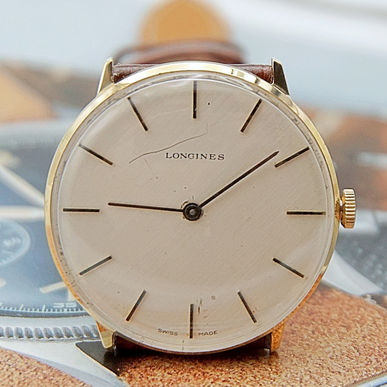 นาฬิกาเก่า LONGINES ไขลาน