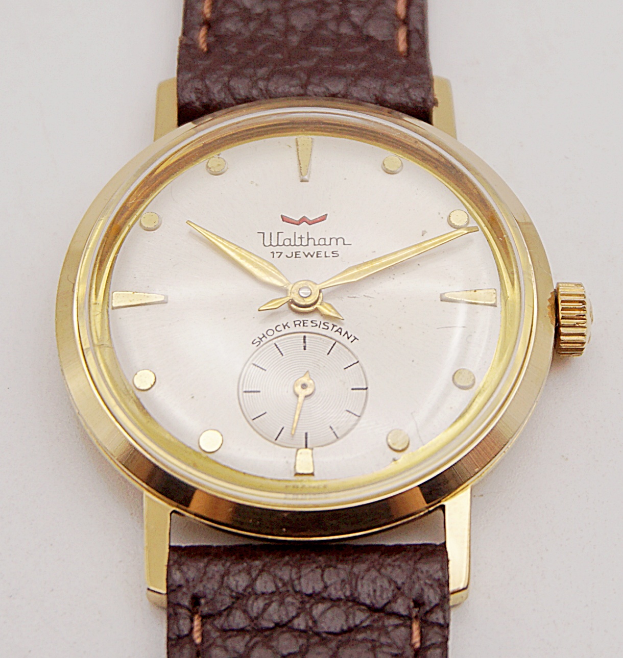 นาฬิกาเก่า WALTHAM ไขลานสองเข็มครึ่ง