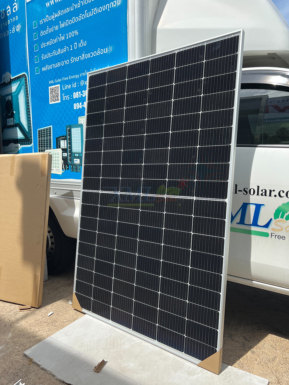 แผงโซล่าเซลล์ Half-Cell NAKITA 415W