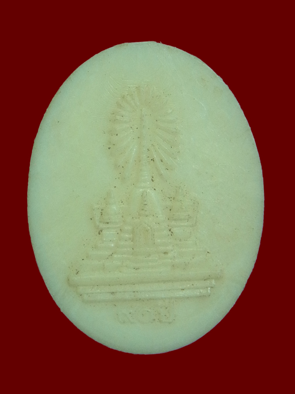 เหรียญเรซิ่น หลวงปู่ขาว วัดถ้ำกลองเพล ปี2520