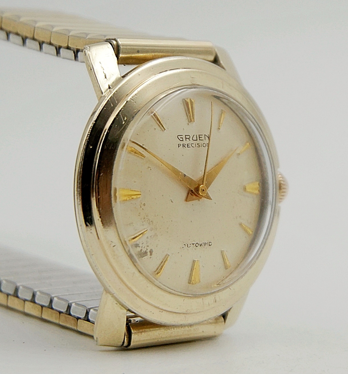 นาฬิกาเก่า GRUEN ออโตเมติกครึ่งรอบ