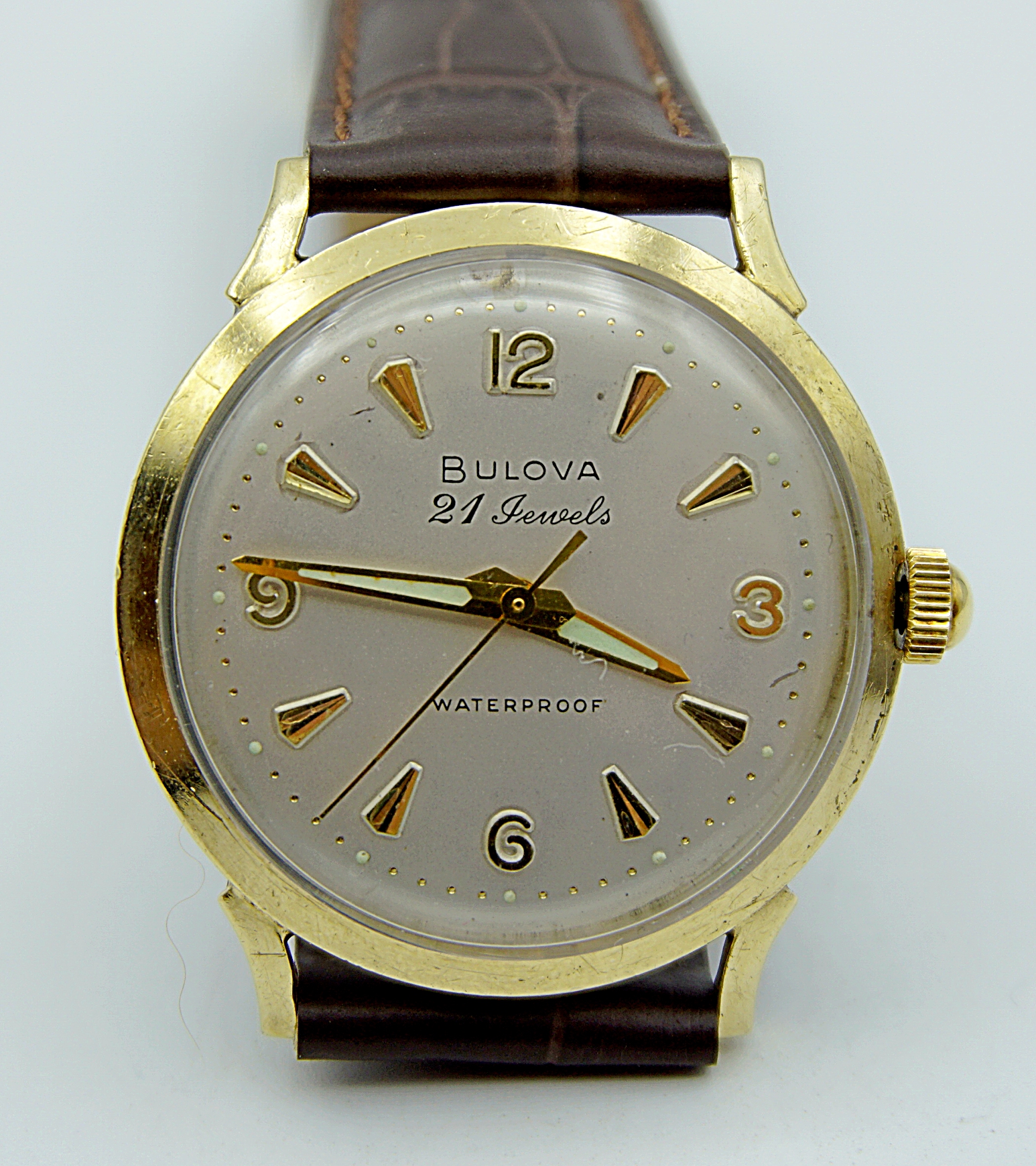 นาฬิกาเก่า BULOVA ไขลาน