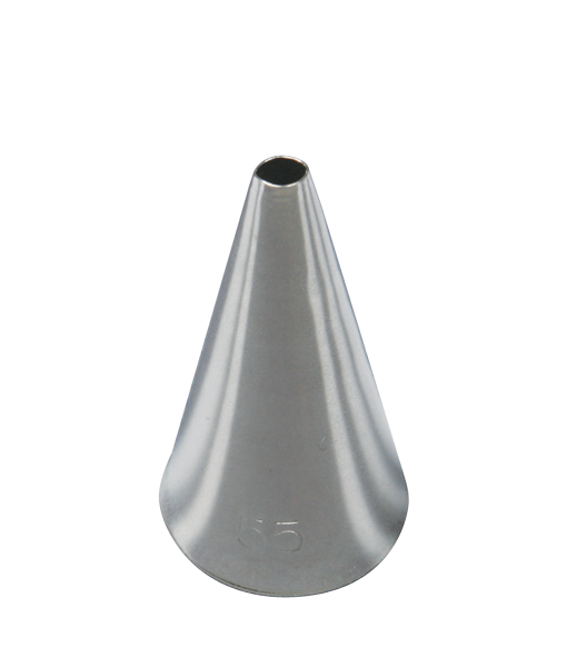 หัวบีบเกาหลี เพื่อตกแต่งเค้ก หรืองาน diy เบอร์ 55 (round tubes)