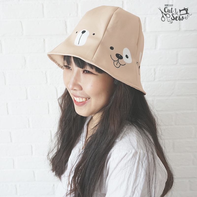 พิมพ์ลายสำหรับเย็บ หมวก Tulip Hat