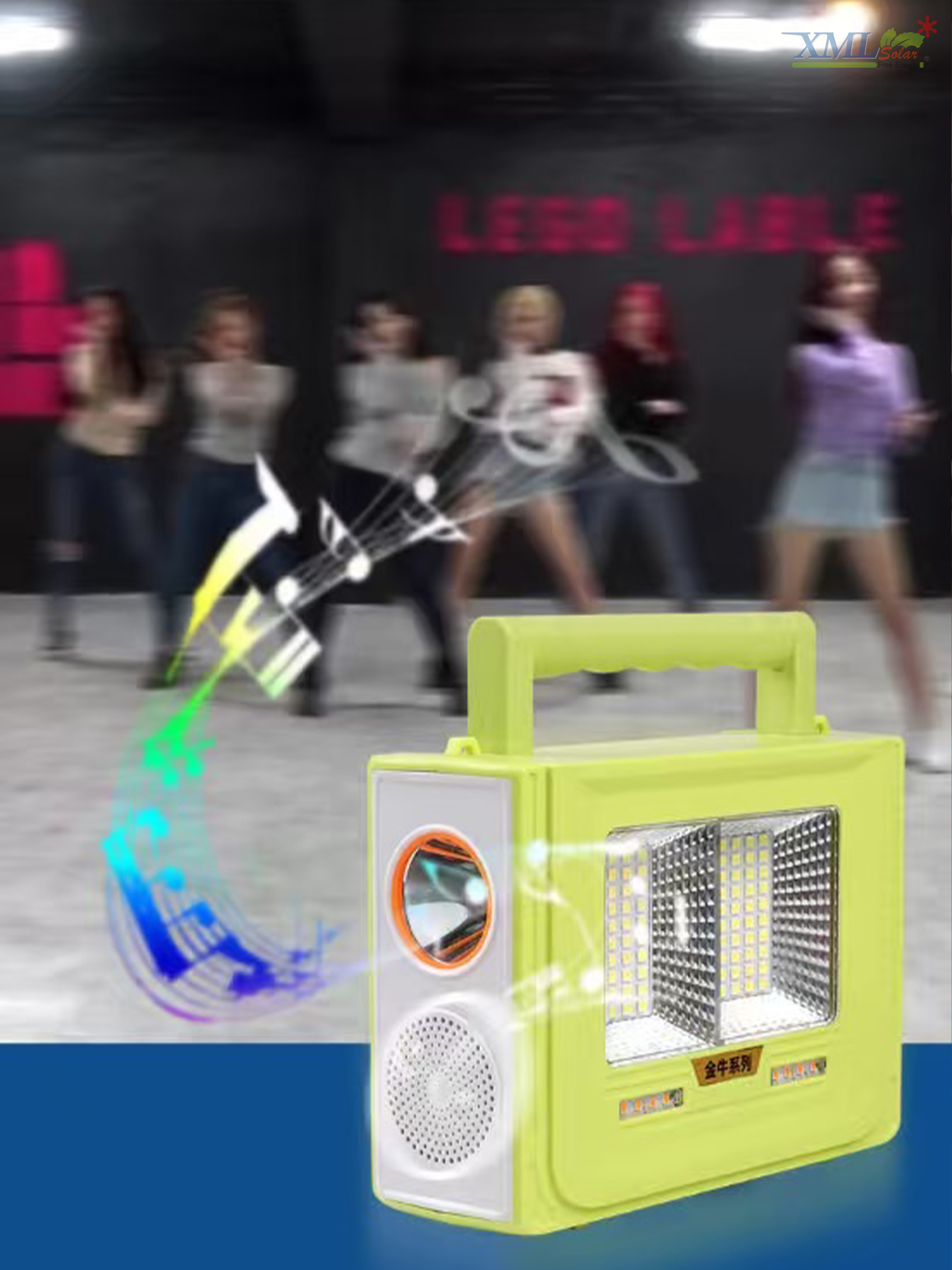 ไฟฉายอเนกประสงค์โซล่าเซลล์ รุ่น LSXML-235