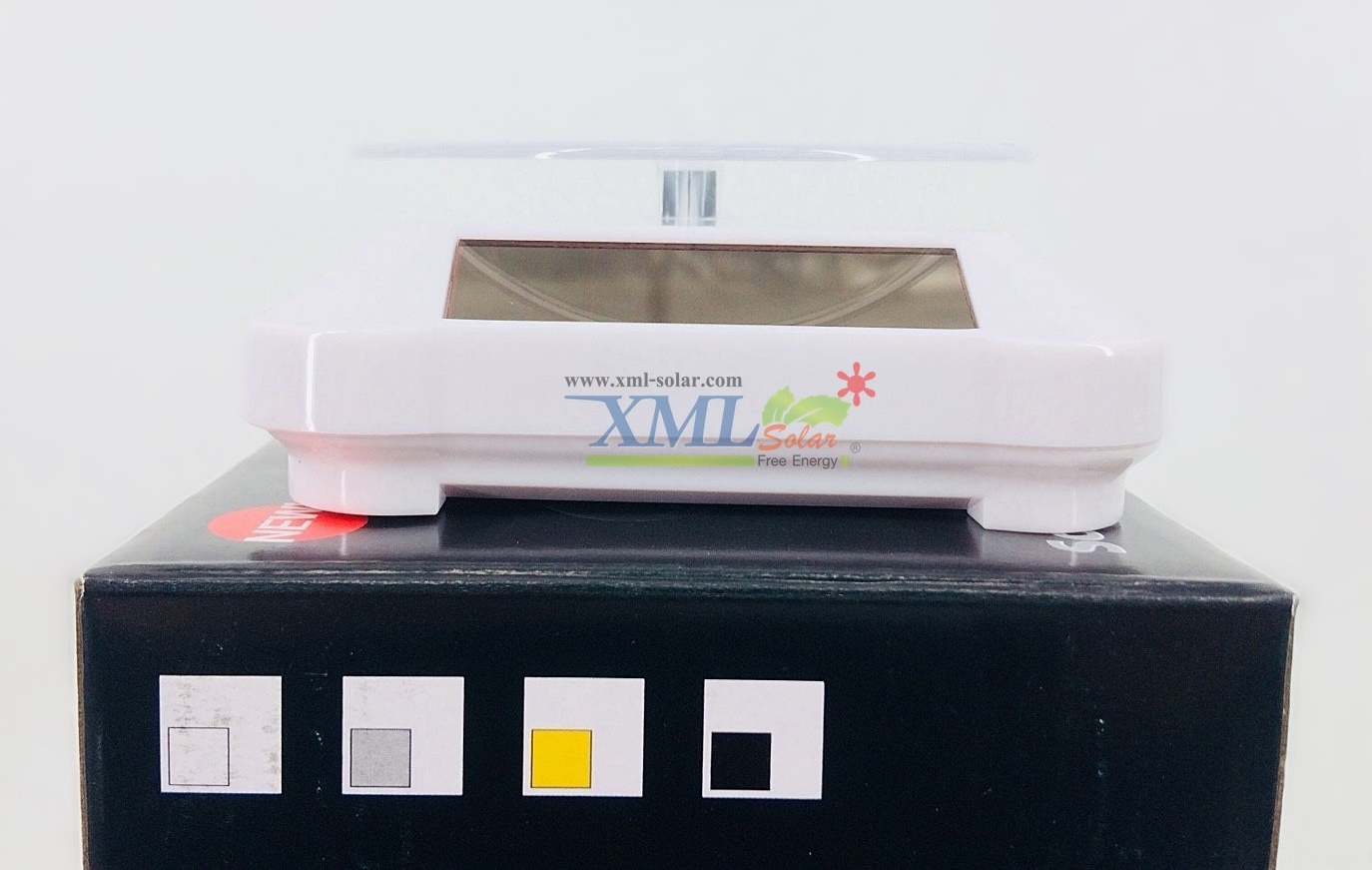 ตัวหมุนโชว์อเนกประสงค์ โซล่าเซลล์ ทรง classic (สี:ขาว)