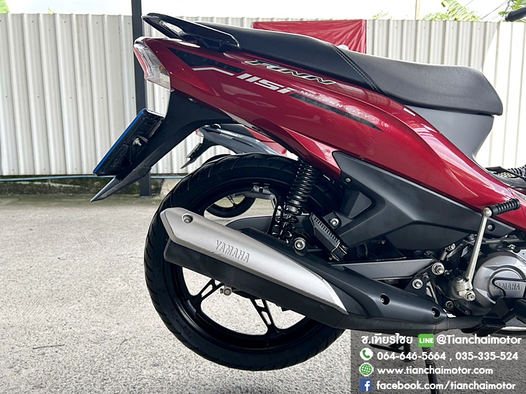 ★ดาวน์3,500★FINN ปี67 สีแดง ล้อแม็กซ์ วิ่งเพียง 3000 กิโล ชุดสีสวย เครื่องเดิมๆ เครื่องแน่น ขับขี่นิ่ม ประหยัด ศูนย์ดี ราคา 40,900