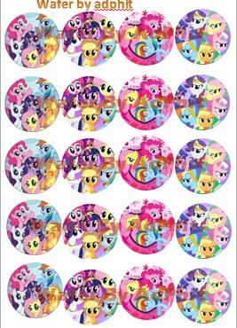 wafer topper Pony