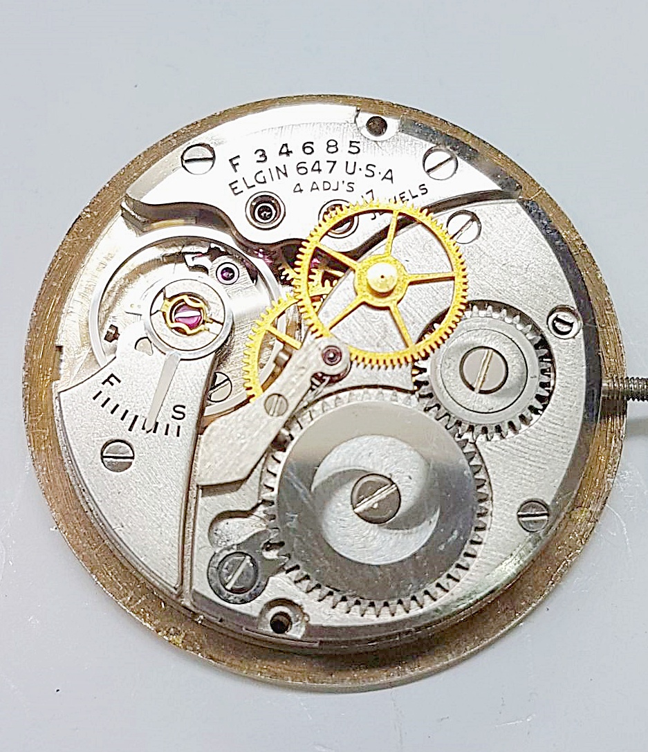 นาฬิกาเก่า ELGIN ไขลาน