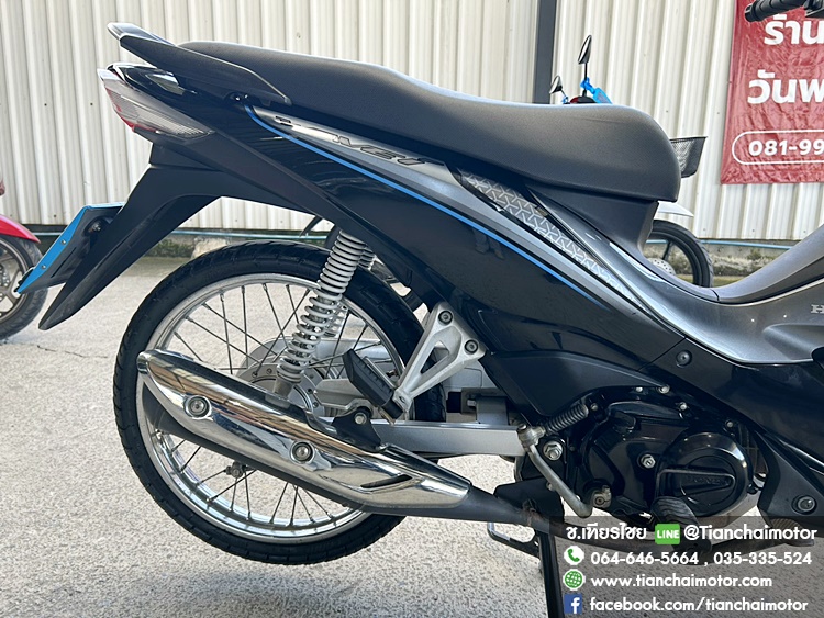 ★ฟรีดาวน์★WAVE110I ปี66 สีเทา สตาร์ทมือ ชุดสีสวยรอบคัน เครื่องแน่น เดิมๆ ประหยัด ทนทาน เครื่องดี ศูนย์ดี ราคา 36,500