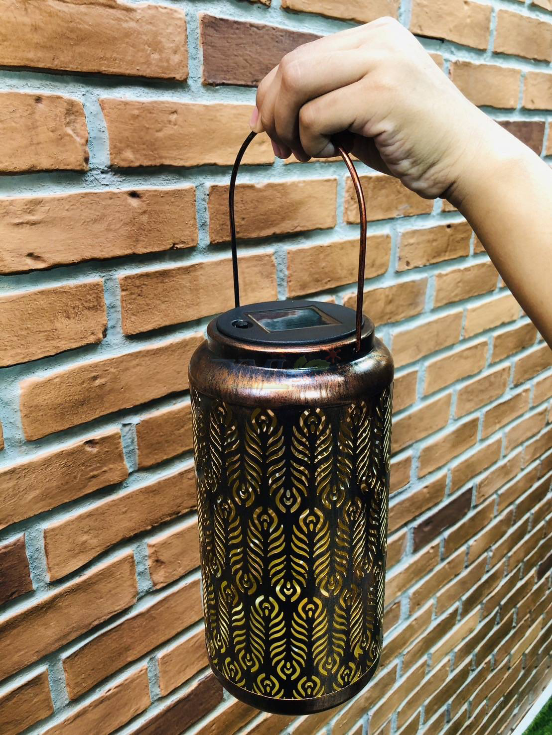 ไฟห้อยโซล่าเซลล์ MD-SOLAR รุ่น S3005 / S3006 / S3007 (แสง:เหลืองวอมไวท์)