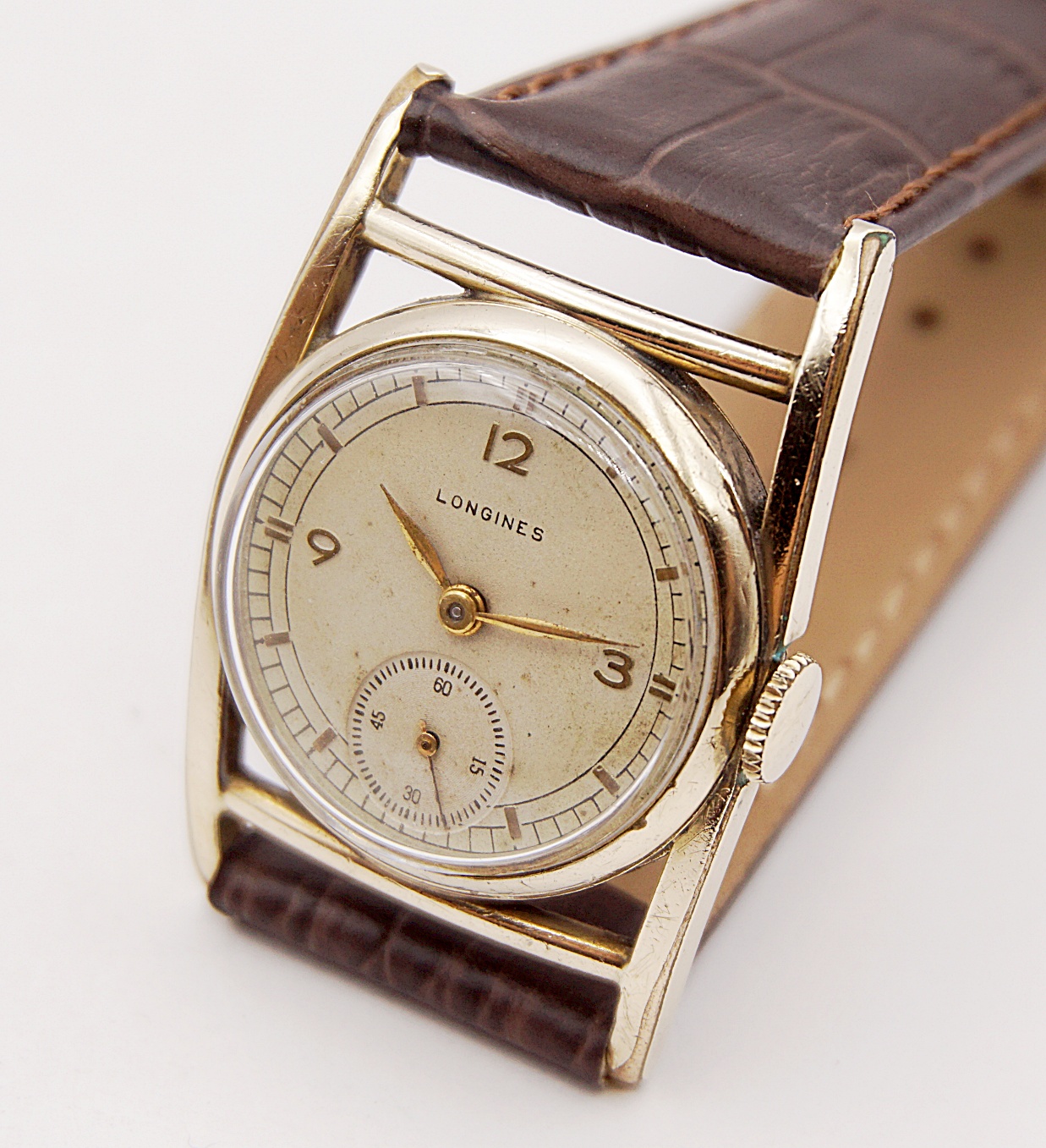 นาฬิกาเก่า LONGINES ไขลานสองเข็มครึ่ง