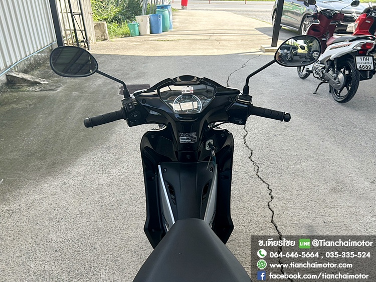 WAVE110I ปี66 ล้อแม็กซ์ สตาร์ทมือ วิ่งเพียง 1600 กิโล สภาพเหมือนใหม่ เครื่องเดิมๆ ศูนย์ดี ชุดสีสวยเป๊ะ รถพร้อมใช้งาน ราคา 41,500