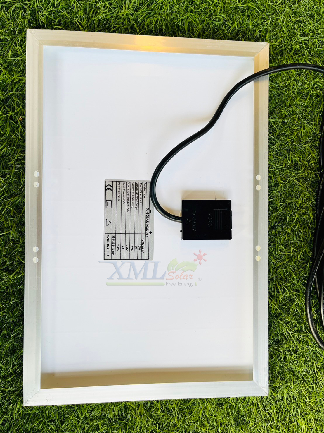 ชุดไฟโซล่าเซลล์อเนกประสงค์ ชุดนอนนา 100W 12000mAh (แสง : ขาว)