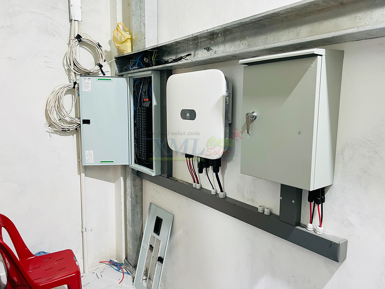 ระบบโซล่าเซลล์ติดหลังคา (Solar Rooftop) ขนาด 5 KW (ON-GRID) Three Phase พร้อมติดตั้ง