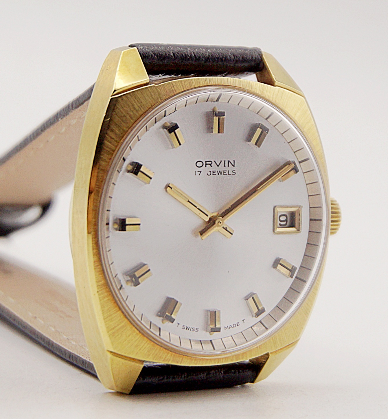 นาฬิกาเก่า ORVIN ไขลาน