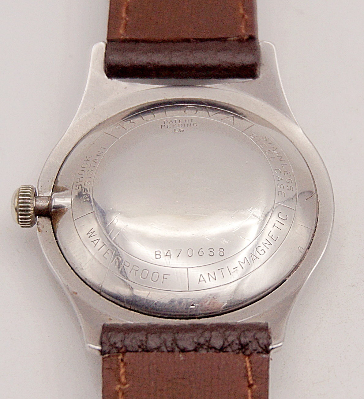 นาฬิกาเก่า BULOVA ไขลาน