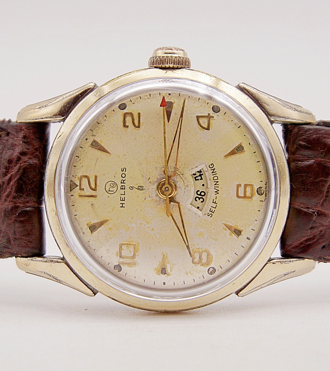 นาฬิกาเก่า HELBROS ออโตเมติก
