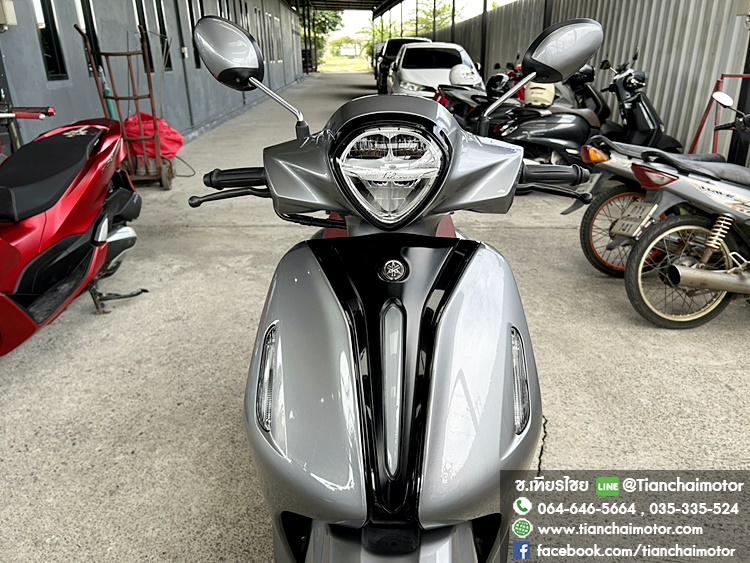 GRAND FILANO ปี67 ABS กุญแจรีโมท เครื่องเดิมแน่น ชุดสีสวยเป๊ะ หรูหรา ศูนย์ดี ประหยัด เครื่องดีเยี่ยม ราคา 59,900