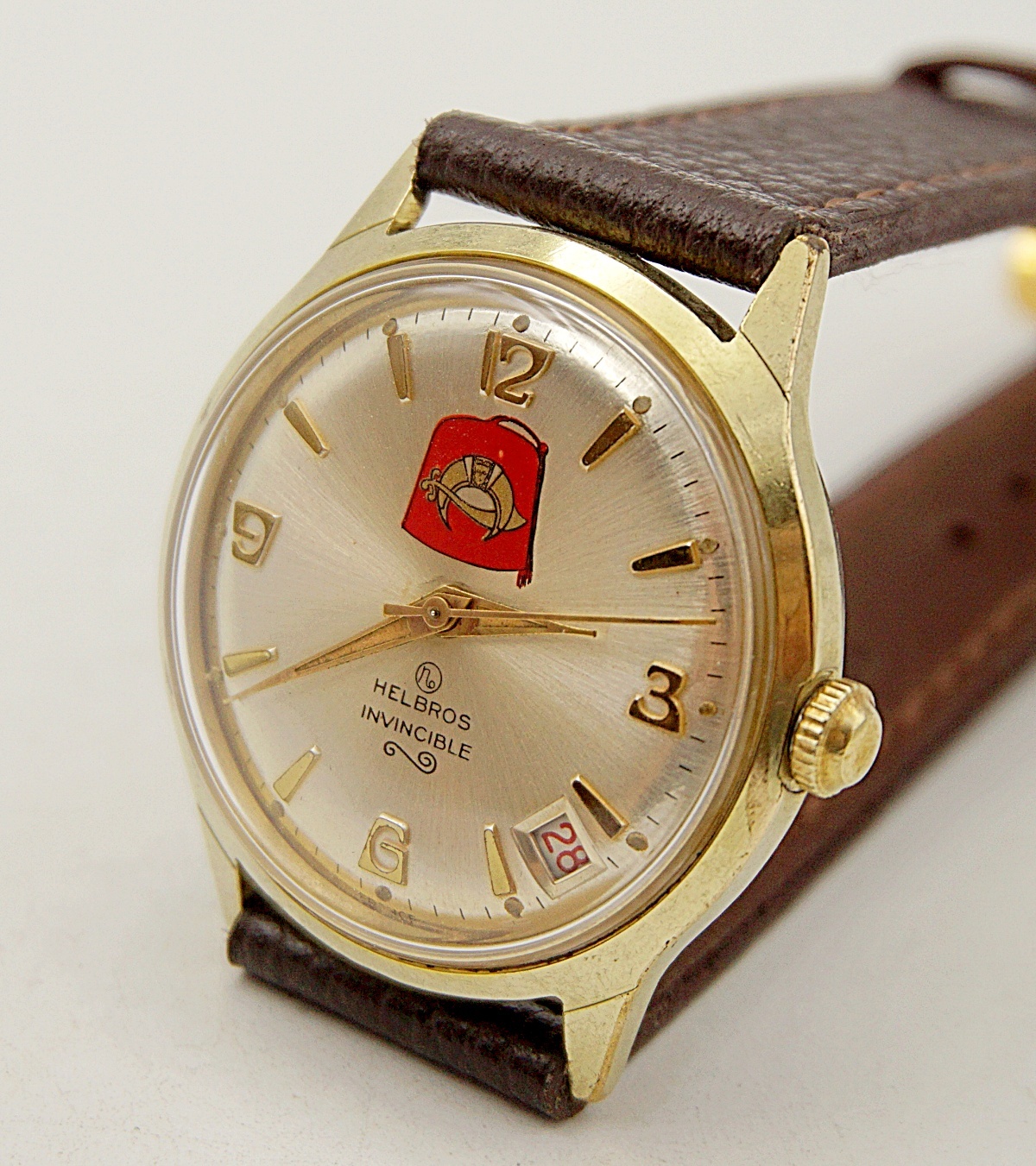 นาฬิกาเก่า HELBROS ไขลาน