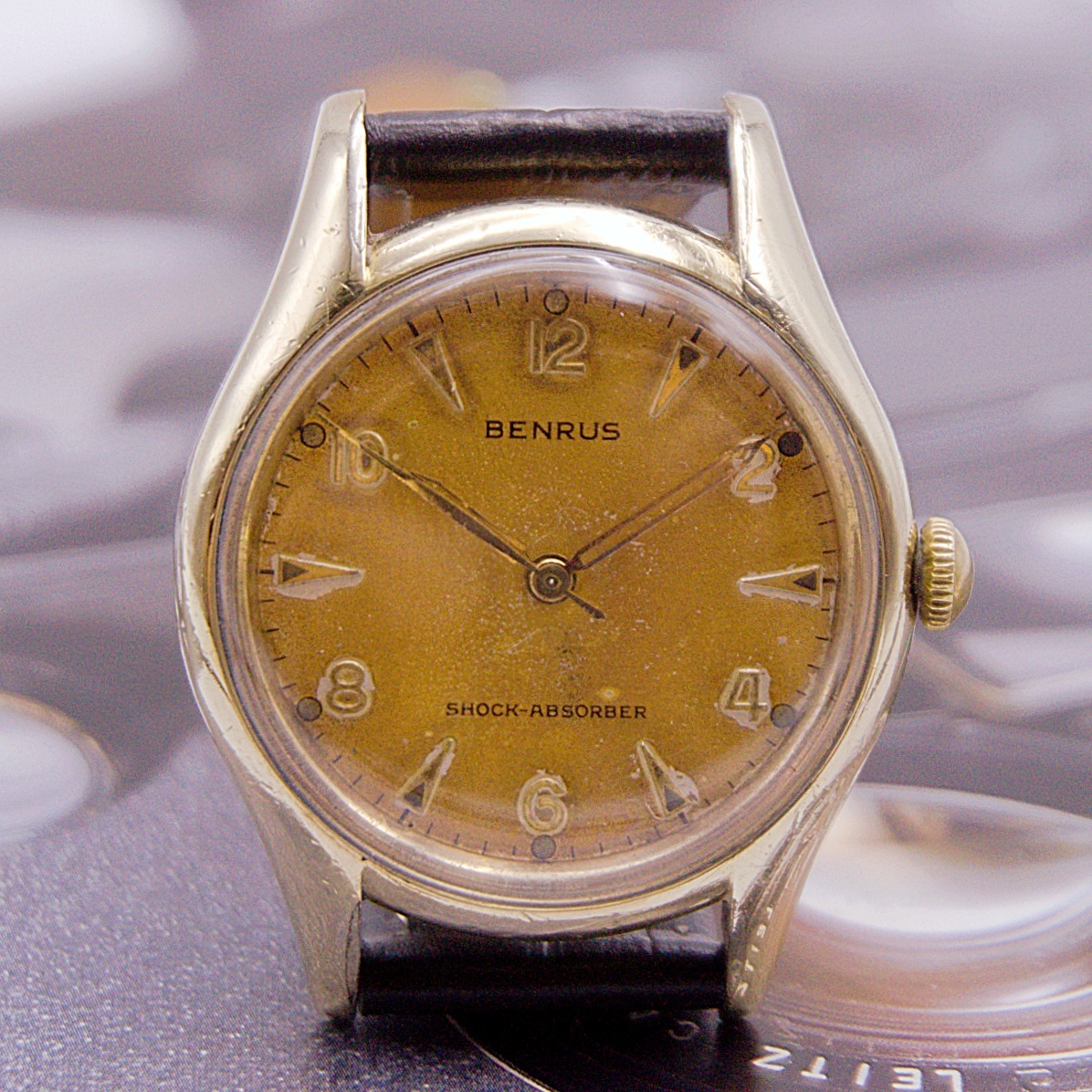 นาฬิกาเก่า BENRUS ไขลาน