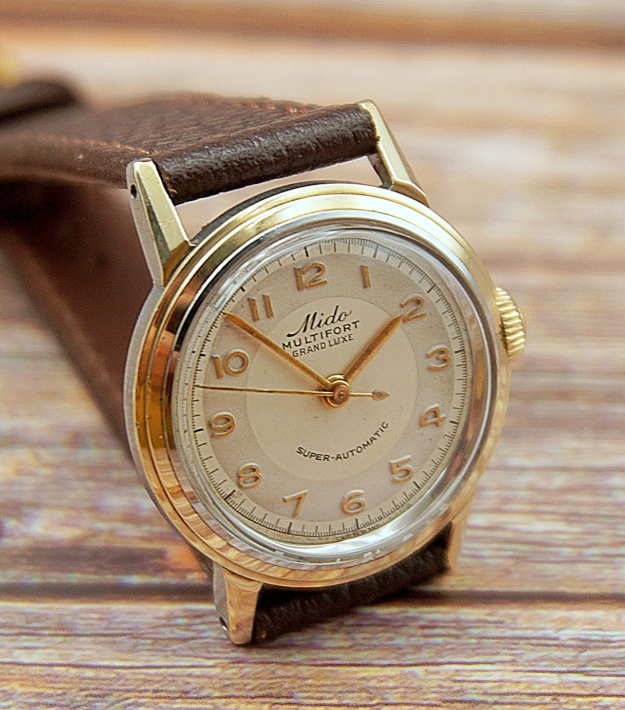 นาฬิกาเก่า MIDO MULTIFORT ออโตเมติก