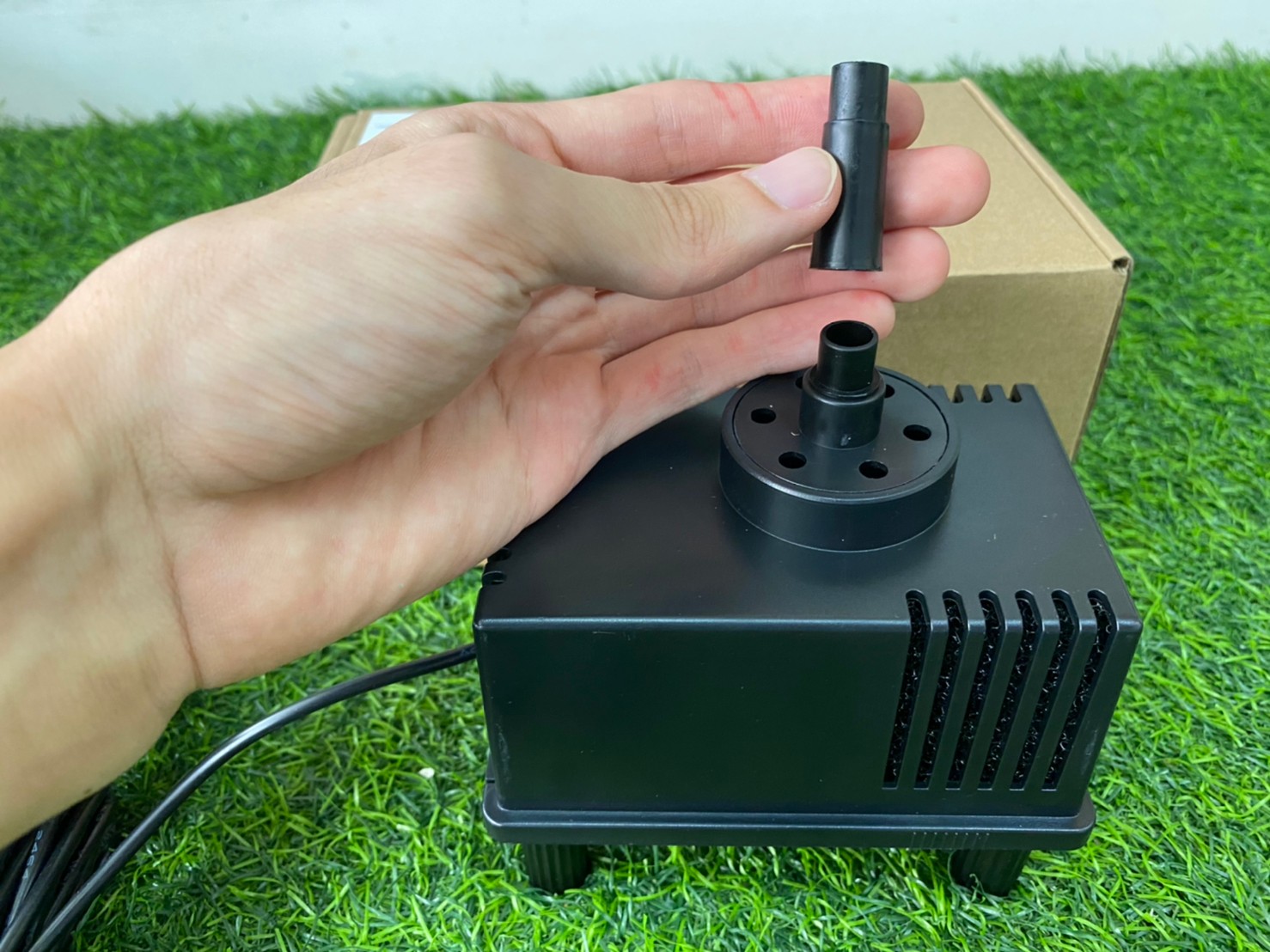 น้ำพุพลังเเสงอาทิตย์ (รุ่น เเผงเเยก) -ไซส์เล็ก (ขนาดแผงโซล่าเซลล์)