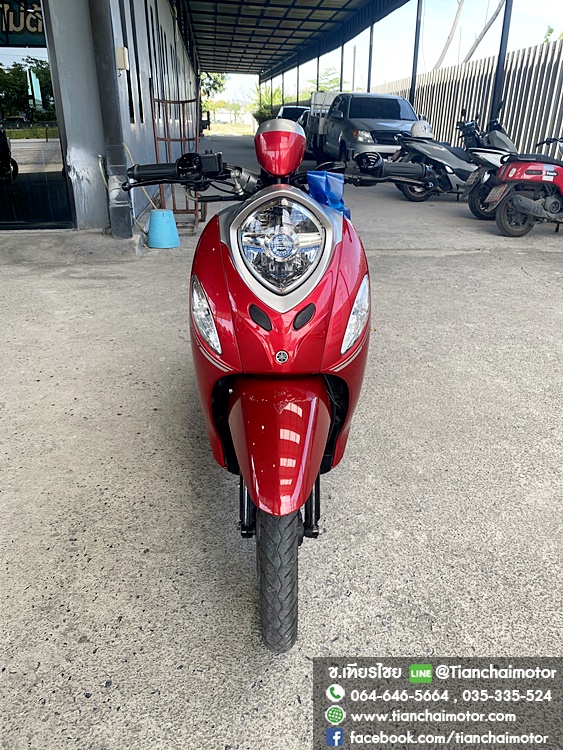 ★ดาวน์3,500★FINO ปี66 สีแดงสุดฮิต วิ่งเพียง 9000 กิโล ชุดสีสวยรอบคัน เครื่องเดิมดี เครื่องดี ศูนย์ดี ประหยัดน้ำมัน ราคา 40,900