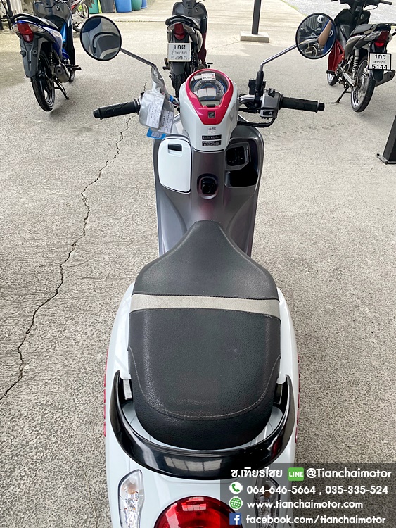 ★ดาวน์2,000★SCOOPY-I ปี66 CLUB12 ตัวท็อป สมาร์ทคีย์ สีสวยแจ่ม เครื่องแน่นเดิม วิ่งน้อย ขับขี่คล่องตัว ราคา 45,900