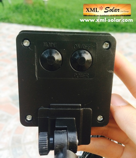 ไฟกระพริบโซล่าเซลล์ 100 LED (เเสง : ผสม 4 สี)