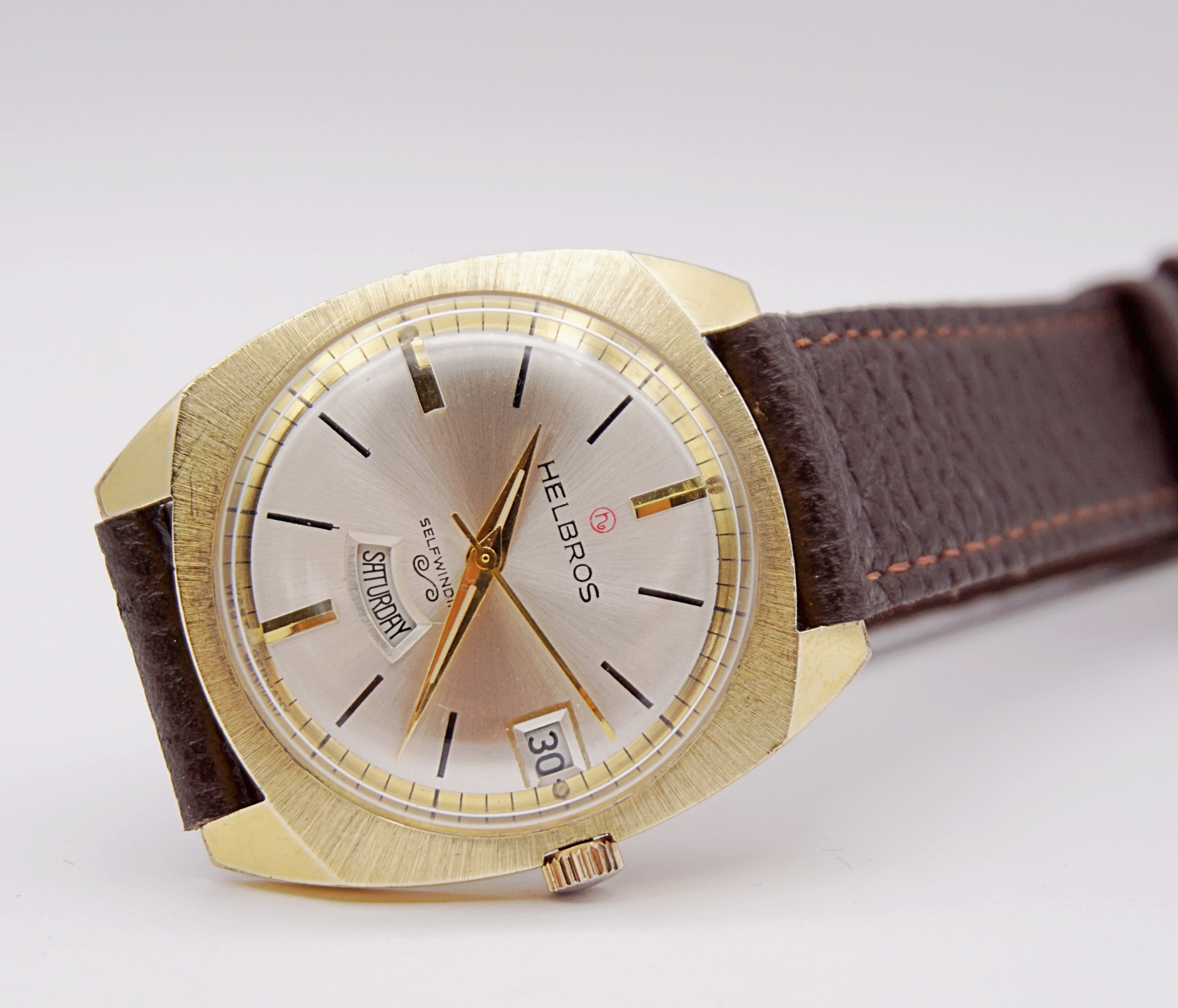 นาฬิกาเก่า HELBROS ออโตเมติก