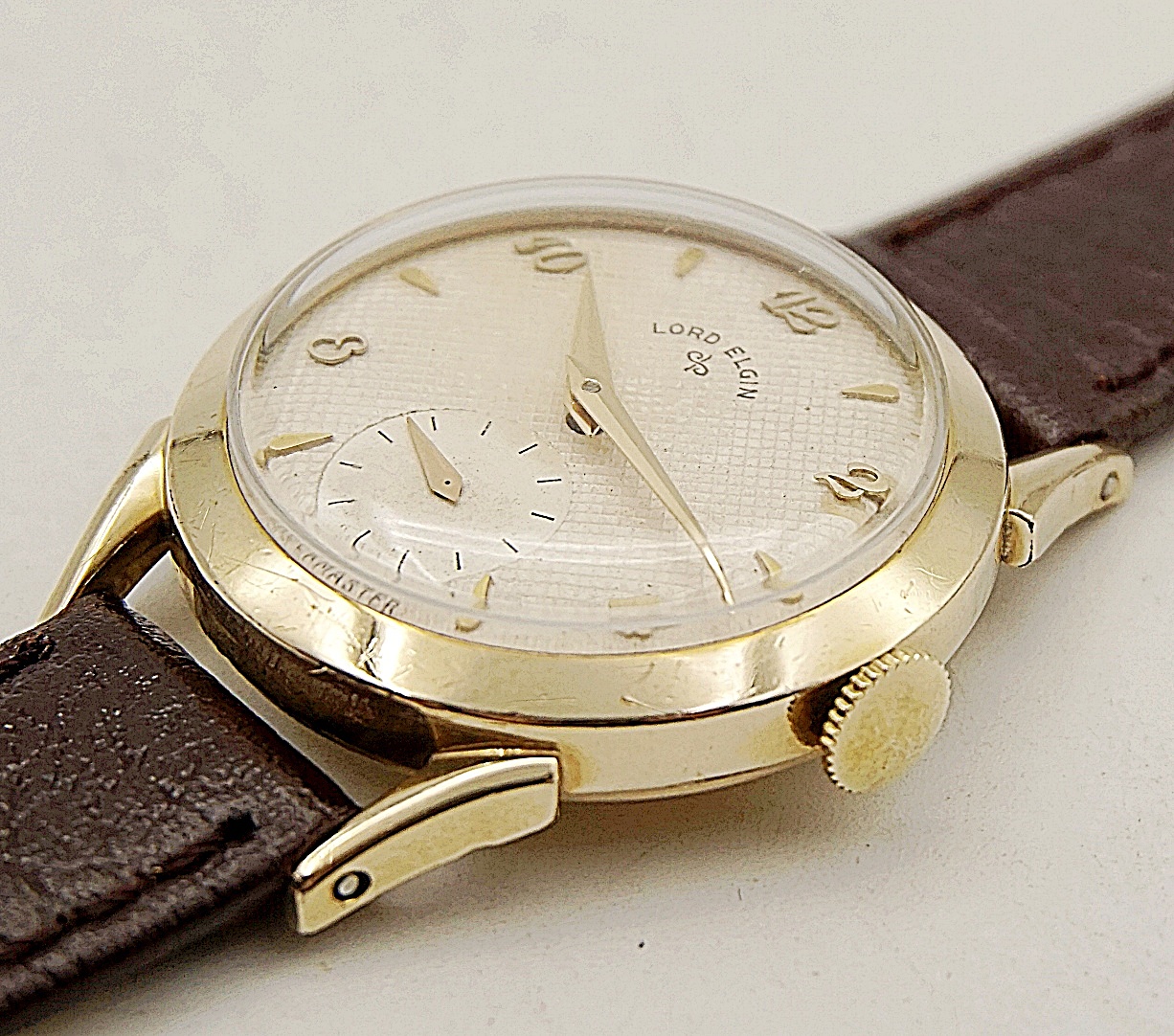 นาฬิกาเก่า LORD ELGIN ไขลานสองเข็มครึ่ง