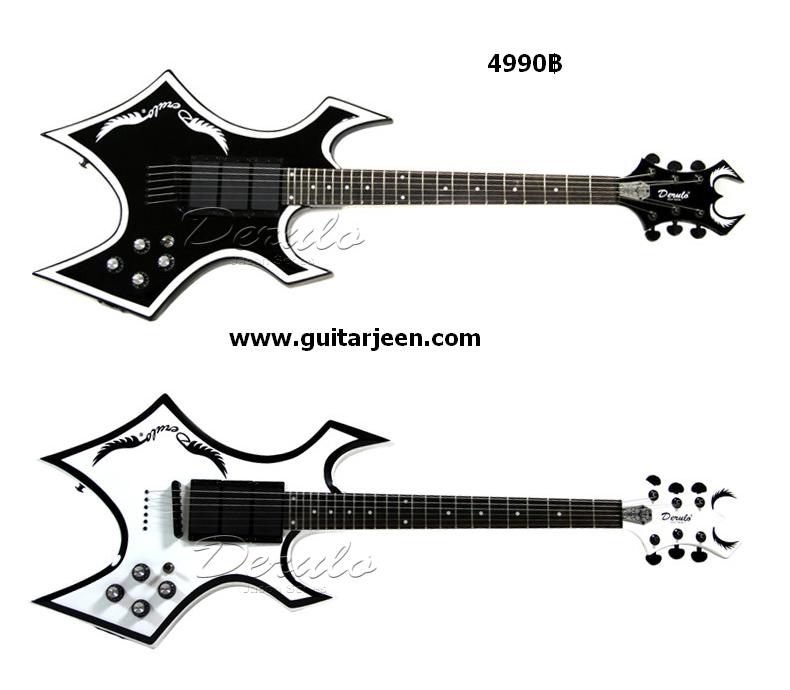 กีต้าร์ไฟฟ้า Derulo Bats Pro 2 pickups 3 Pickups