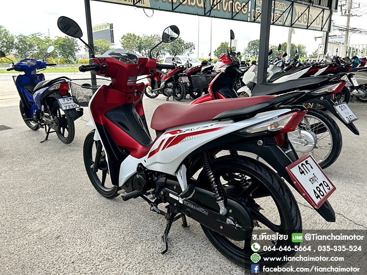 ★ดาวน์ 3,000★WAVE110I ปี67 ล้อแม็กซ์ สตาร์ทมือ วิ่งเพียง 9000 กิโล เครื่องแน่นๆ ศูนย์ดี ชุดสีสวยเป๊ะ ขับขี่คล่องตัว รถพร้อมใช้งาน