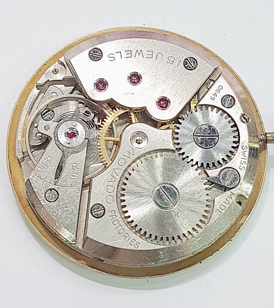 นาฬิกาเก่า MOVADO ไขลานสองเข็มครึ่ง