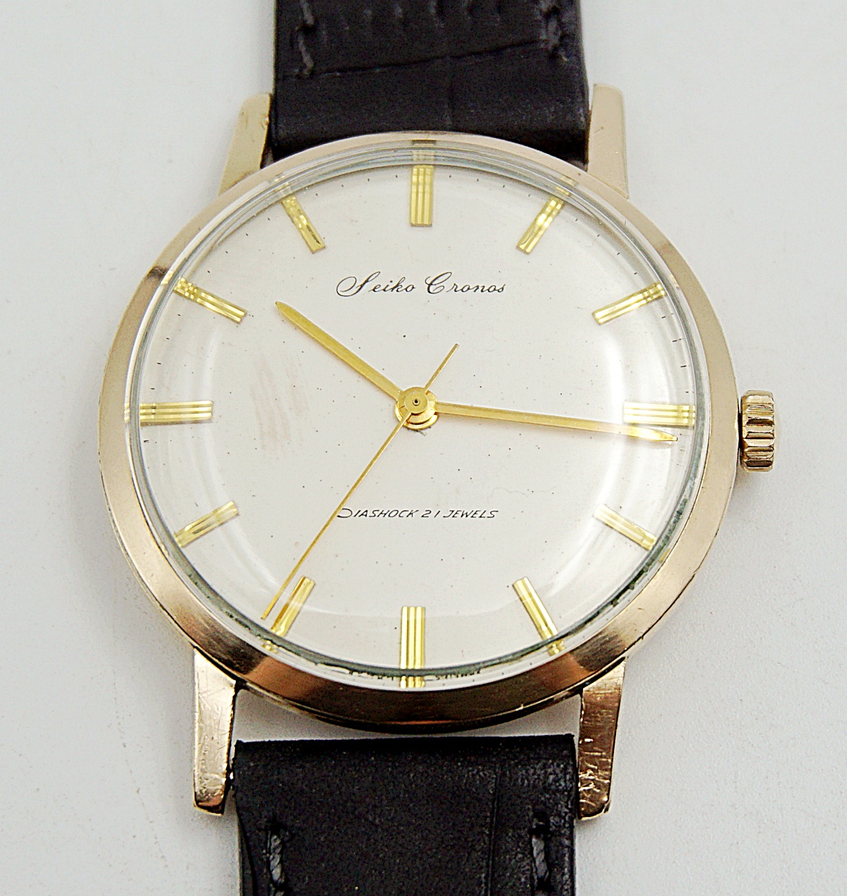 นาฬิกาเก่า SEIKO CRONOS ไขลาน