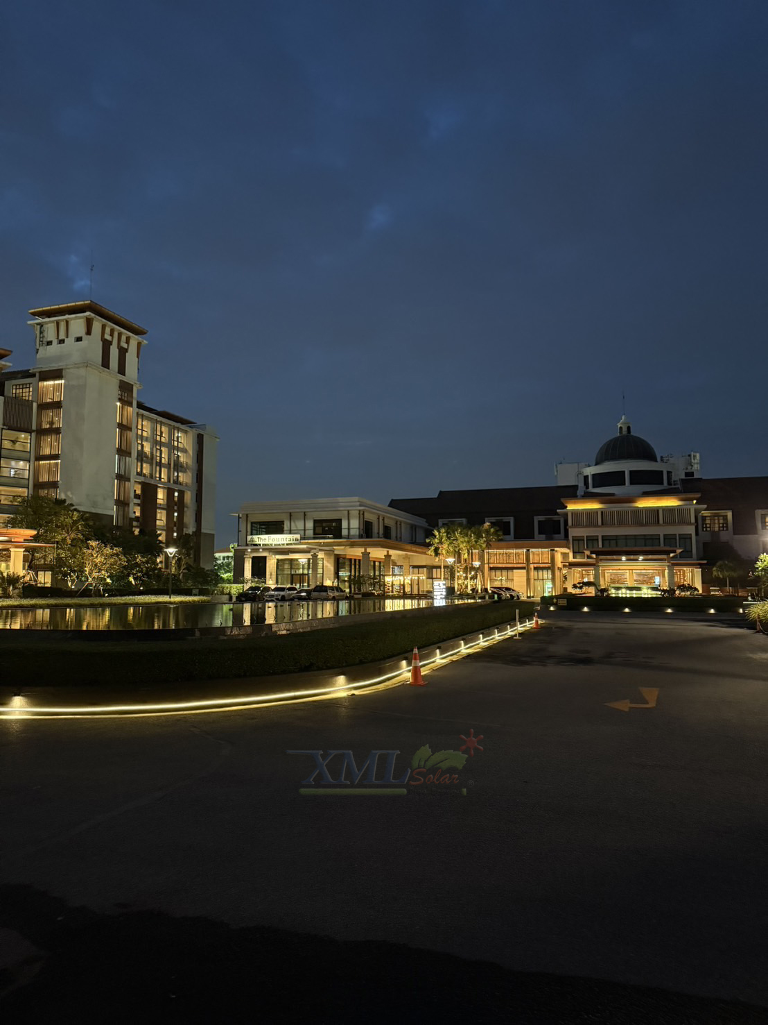 ไฟเส้นโซล่าเซลล์ รุ่น MD-SOLAR-SL10M / 20M / 30M / 50M (แสงเหลืองวอมไวท์)